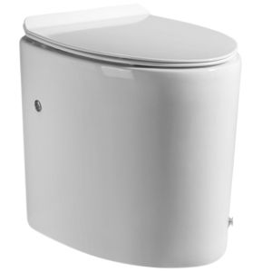 PUAOLE | Compact Mini Ultra-Short No-Tank Toilet