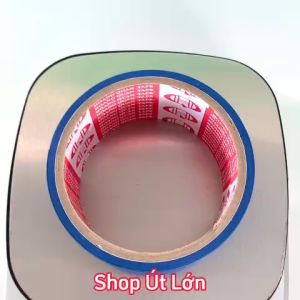1 Cuộn băng keo simili màu xanh dương rộng 4.7cm dài 7.5 mét lõi giấy 3mm giá tại xưởng