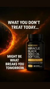 NATURES VIGOR Black Seed Oil – Immune Heart Skin & Hair Health Support