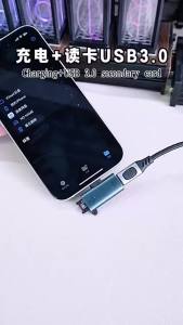 Bộ Chuyển Đổi 2 Trong 1 Type C Sang USB C Tích Hợp Khe Đọc Thẻ TF Sạc Nhanh 100W Truyền Dữ Liệu Tốc Độ Cao Dành Cho Phụ Kiện PC/Laptop