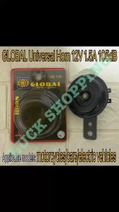 1PC GLOBAL Universal Horn 12V 1.5A 105dB For Motoreycles /Car /Alelectite Vehicles