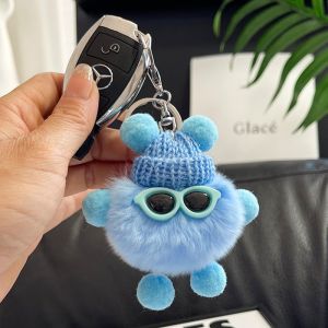 2025 New Cute Plush Keychain Christmas Gift