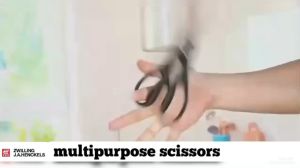 Zwilling stainless steel scissors kitchen scissors multi-function scissors can clip walnuts open bottle caps sharp and durable