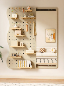 TIJU | Mirror and Storage Rack Wall