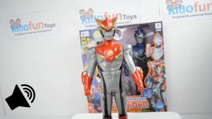 Mainan Action Figure Set 35cm Ultraman + Senjata Besar dengan Lampu & Suara Ginga Orb Rosso Blu Ultraman X Victory dan Monster Kaiju