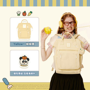 VANWALK Large Capacity Student Backpack New Outdoor Travel Computer Bag Womens Style Commuting Macaron Shape Soft Nylon