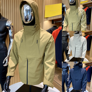 Waterproof Mens Jacket 3D Sensation Spring Anti-Wind Soft Shell Parka Outerwear Standard Fit Youth Outerwear Spring Autumn