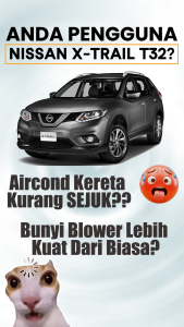 BREATH Nissan X-Trail XTrail T32 Interior Cabin Air Filter Aircond Penapis Udara 27277-4BA0A