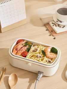 Heating Insulated Lunch Box Office Worker Can Plug in Electric Hot Food Fabulous Dishes Heating up Appliance No Water Injection Office Portable Packed Lunch Lunch Box