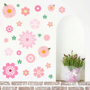 Nghệ Thuật Trang Trí Tường Chống Thấm Nước Hoa Quả Tươi Mùa Xuân Đơn Giản Tươi Mới Trang Trí Tường Phòng Ngủ Trang Trí Nhà