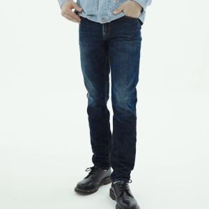 Lee Cooper Tapered Fit Jeans Arthur Worn Dark Blue Depths