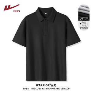 Warrior | New Mens Short Sleeve Summer Oversized Breathable POLO Shirt