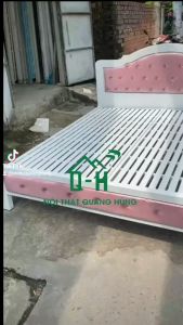 GIƯỜNG SẮT HỘP VUÔNG 5X10 CAO CẤP - SẮT DÀY - SỬ DỤNG LÂU DÀI