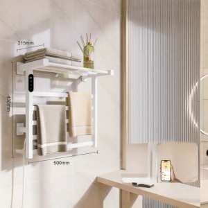 SHARNDY | Smart APP Controlled Full Heating Carbon Fiber Towel Rack