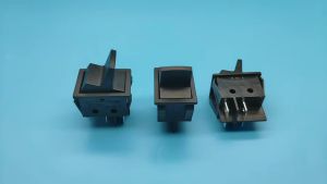 Light Country 250V 16A Black Blender Locking Momentary Rocker Switch For Blendtec