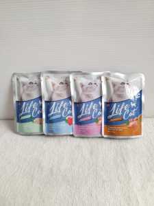 LIFECAT POUCH MAKANAN KUCING BASAH 85Gr