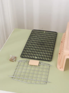 PET CARGO - Kandang Kucing Kelinci Hamster - Tray Pintu Besi - Kandang Travel - Pet Carrier - Pet Cargo Kokoh