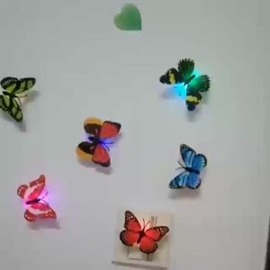 Glowing Butterfly night light LED Wall Sticker Random Design Butterfly Sticker - Paez PH