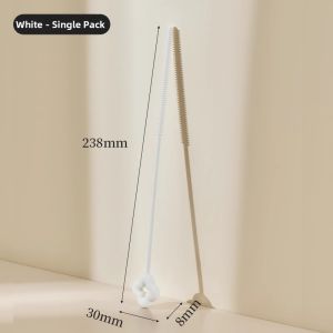 noooth|Portable Long Bristles Silicone Straw Brush for Baby Bottles and Cups