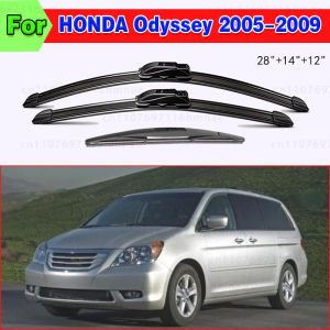 Wiper Car Windshield Windscreen Front Rear Blade Rubber Accessories For HONDA Odyssey 28" 14" 12" 2005 2006 2007 2008 2009