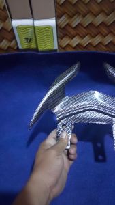 BEHEL BEGEL PEGANGAN JOK BELAKANG MODEL TANDUK YAMAHA VIXION LAMA OLD KARBON