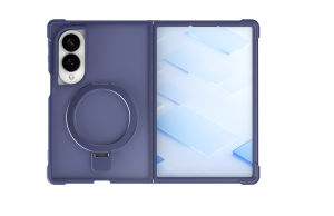szhaiyu | For Samsung Galaxy Z Fold 8 Magnetic Phone Case With Lens Protector Bracket Shockproof Anti-Drop Stand Back Cover Funda