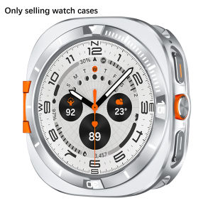 Alloy Metal Case for Samsung Galaxy Watch Ultra 2025 Luxury Bumper Protector Frame for Galaxy Watch Ultra 47mm Protective Cover