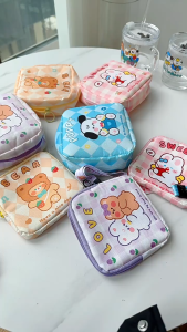 Korean INS Cute Cartoon Portable Storage Pouch