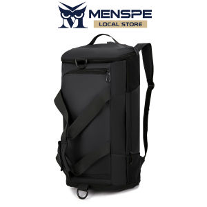 MENSPE Fashion Travel Bag Backpack Handbag Men Shoulder Bag Fitness Bag Dry and Wet Compartment Sports Bag Sling Bag Gym Training Sports Travel Swimming Fitness Bag
