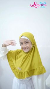 AlmeRRaStore jilbab anak maryam sekolah sd / hijab anak instan / kerudung anak maryam