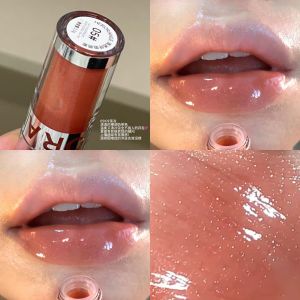 Herorange Mirror Shine Glass Lip Glaze Transparent Nude Lipstick Moisturizing Shiny Plump Lip Gloss Womens New 2025 Model