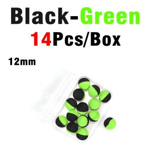 14Pcs/Box Pop-Up Carp Fishing Boilies 10/12/14mm Reverse Bottom Fishing Buoyancy Foam Balls Hair Rig Method Feeder Floating Bait