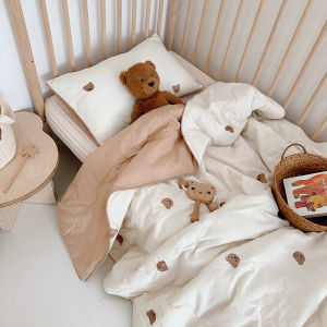 Class a Cartoon Pure Cotton Washed Childrens Summer Quilt Cool Quilt Air Conditioner Quilt All Cotton Kindergarten Thin Quilt Summer Machine Washable