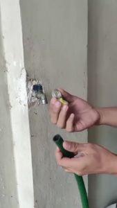 Paket Selang Air Doff Elastis & Kepala Selang Semprotan Air
