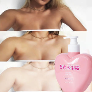 whitening perfume shower gel putihkan kulit bleaching skin whitening long-lasting fragrance moisturizing skin niacinamide body wash 美白沐浴露 380ml