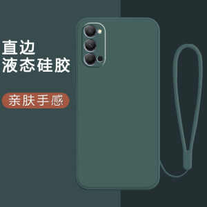 Liquid Silicone Phone Case for OPPO Reno5K Full Cover Anti-Fall Womens Mens New Model Fashionable Protective Shell