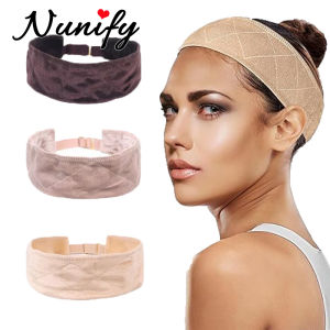 Wig Grip Band With Adjustable Elastic Band Soft Velvet Headband For Fixed Wigs Reinforced Wig Band Non Slip Wig Holder Band