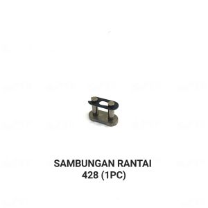 Sambungan Rantai 428 (Harga Per 1 PCS) - Kancingan Penyambung Penghubung Rante Ukuran 428 Grand Prima Supra Vega Jupiter Shogun Smash Force 1 Fizr Jupiter Z Vega R New