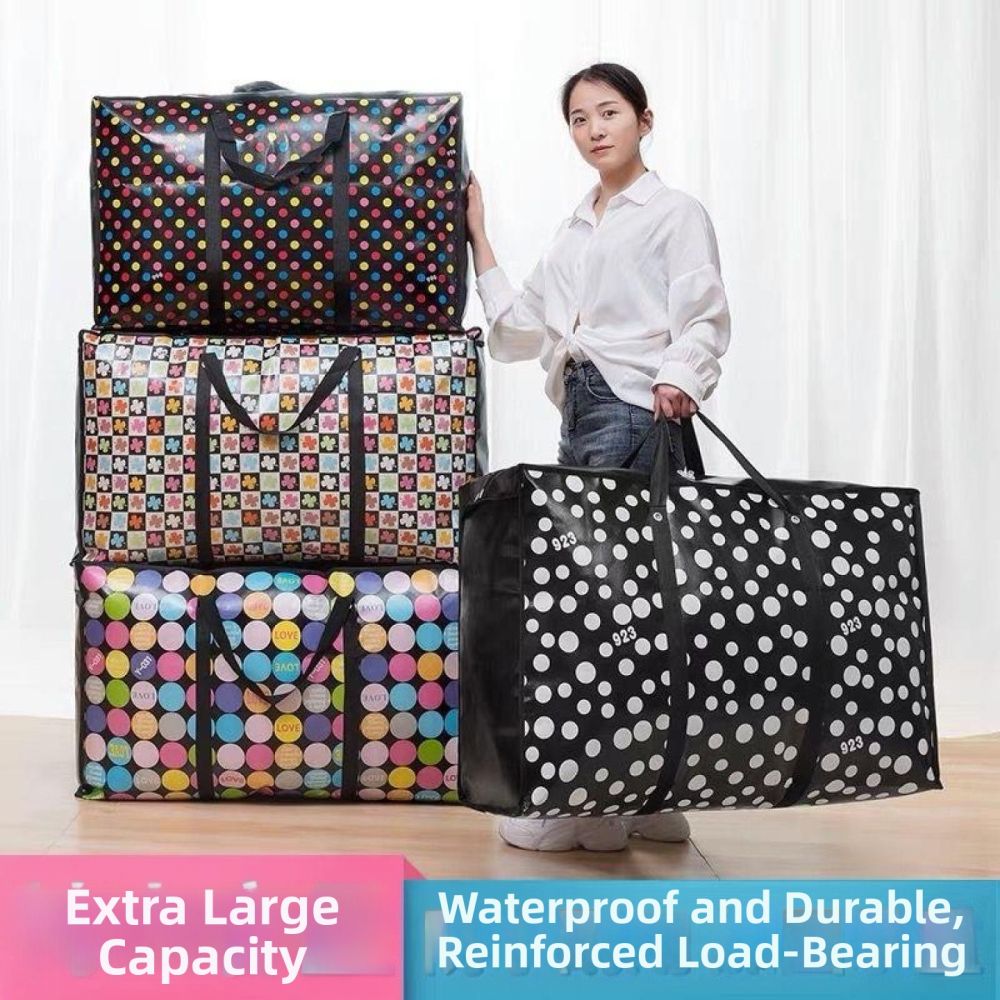 Heavy Duty Large Capacity Storage Bag For Clothes And Quilts_voghion.com