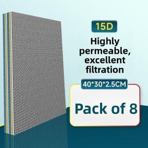 MONLEYTA | Thickened High Density Fish Tank Filter Cotton Biochemical Wool No Glue Can Be Cut Aquarium Water Purification Magic Carpet