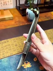 Lư Hương Bằng Đồng Cổ Điển Hình Thuyền Câu Cá Thiền Có Khay Hứng Tro Thiết Kế Cá Koi Dùng Cho Thiền Định Yoga Trang Trí Phòng Trà