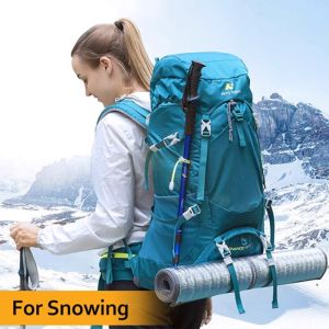 Outdoor Professional Mountain Climbing Bag 50L Large Capacity Men Women Hiking Camping Floating Shoulder Backpack Travel Bag