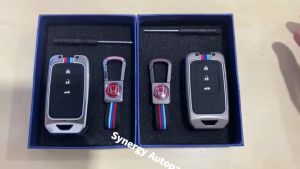 Casing Metal Elegant Kunci Remote Honda CRV Prestige Civic 3 Tombol