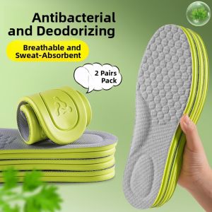 LINGMIAO | Anti-Odor Absorbent Breathable Deodorizing Fragrant Shoe Insoles