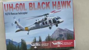 WLtoys | WLtoys 4CH RC Helicopter K270 UH-60L 6 Axes Aileron-free Design Fighter Jet Brushless Motor Hold Optical Flow One Key Plane Toy