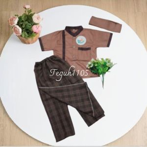 BAJU SETELAN ANAK 2 - 13 TH SARKOCI ANAK LENGAN PENDEK BAHAN TOYOBO HALUS DAN LEMBUT FOTO REAL FICTURE TERLARIS