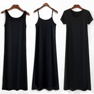 Modal Slip Dress For Layering Summer To Autumn