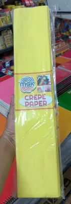MGK crepe paper assorted colors 1 pc only