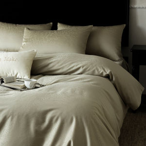 WUYINLIANGPIN | Luxury Cool Feeling Tencel Long-staple Cotton Bed Set 60s