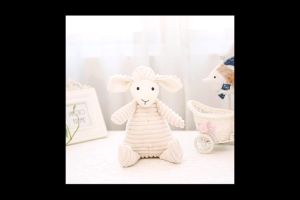 Thú nhồi bông cừu bông trắng siêu mềm mịn không xù lông dễ thương cho bé ôm ngủ chơi và chụp ảnh tuyệt đẹp